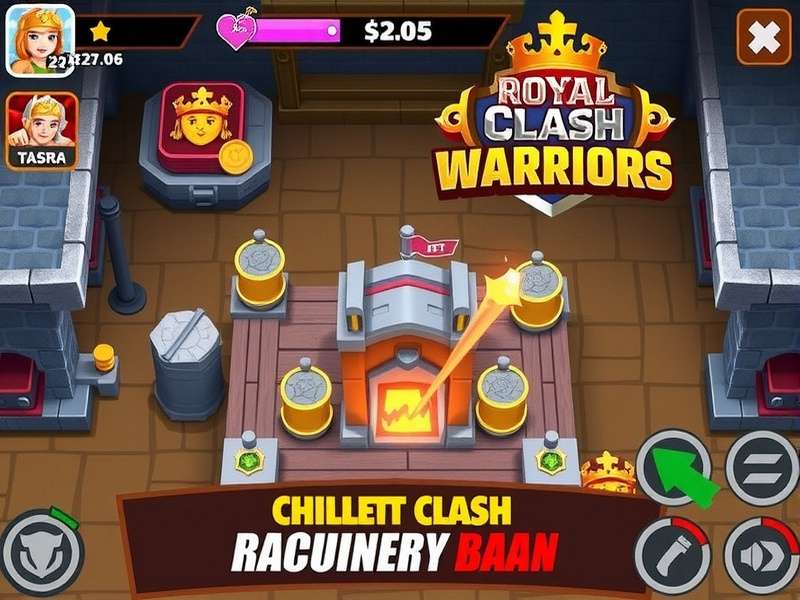 Royal Clash Warriors gameplay screenshot